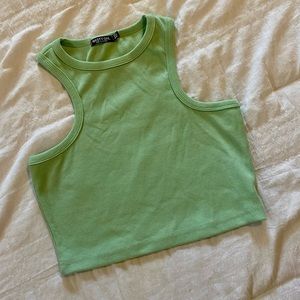 Nasty Gal Ribbed Crop Top